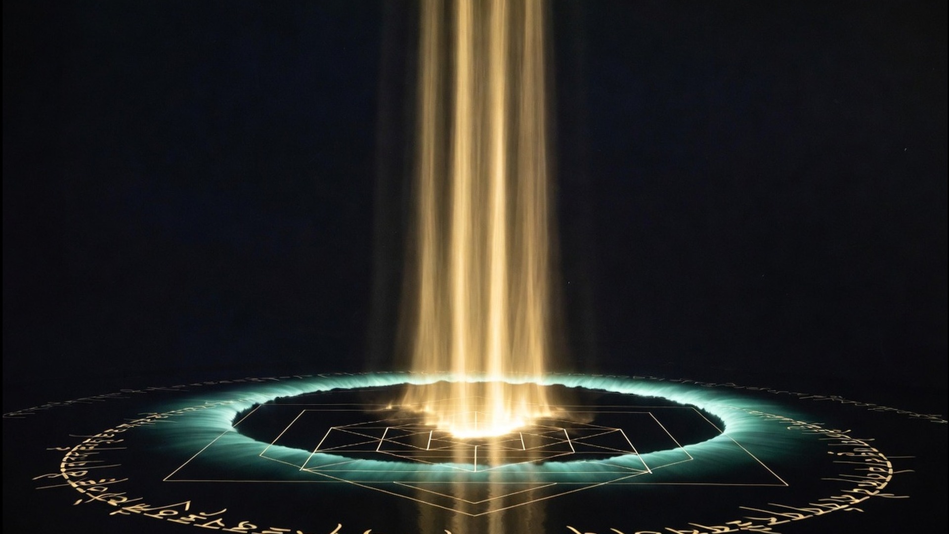 Sacred descent, light into the ring
