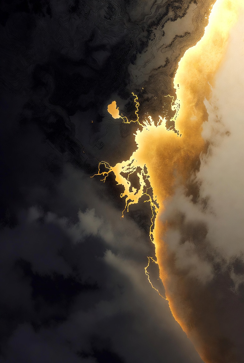 Curiosity as fuel, map of light
