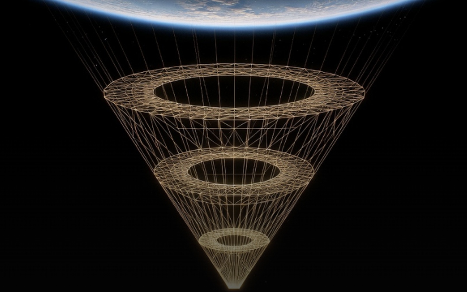 Light cone of consciousness, unobserved pattern 24 to collective 42