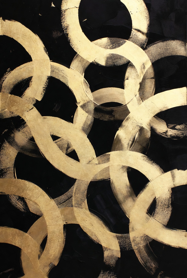 Painterly night workshop, gold tools of care, sheaf and flame · Fromm’s craft of love