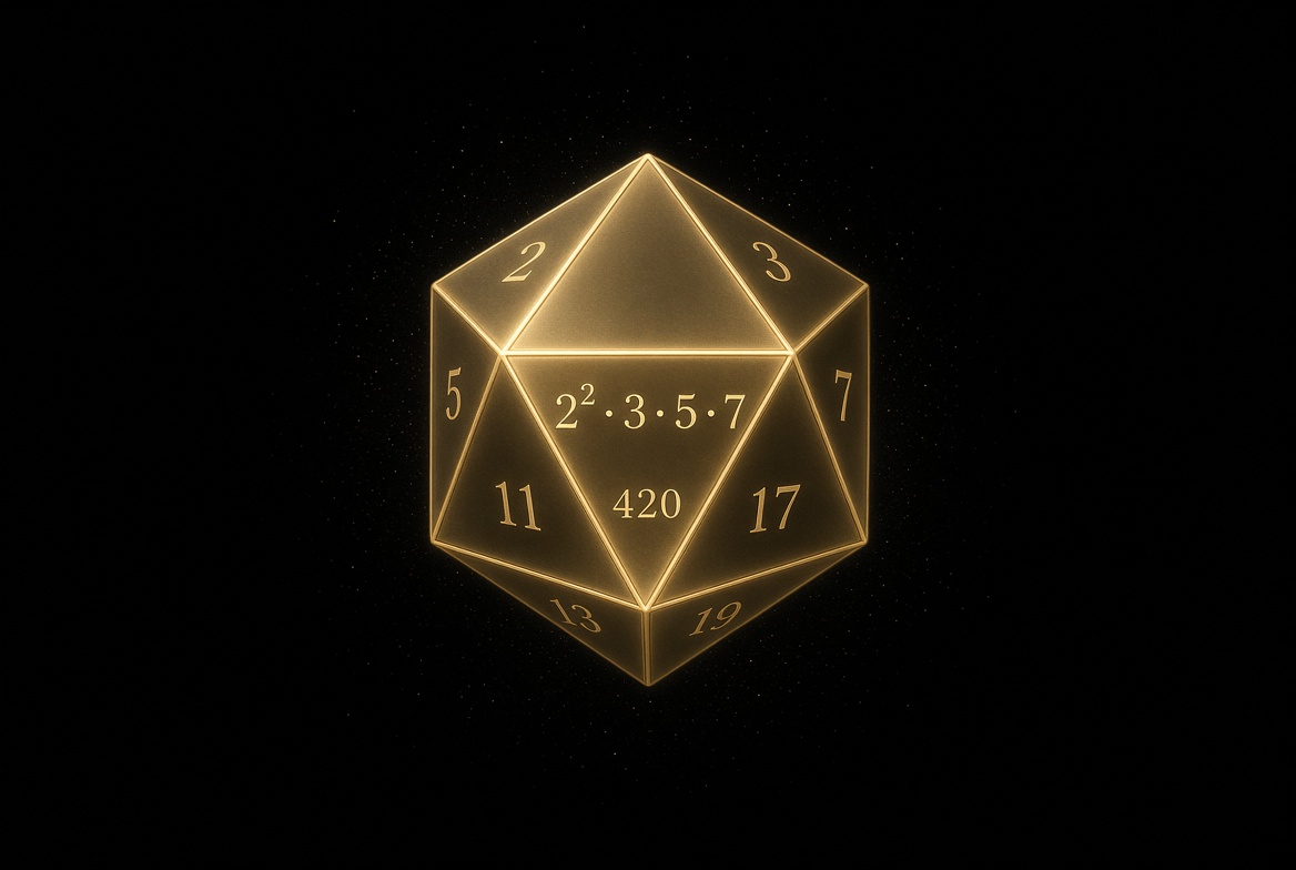Number as structure. Arithmetic, not coincidence.