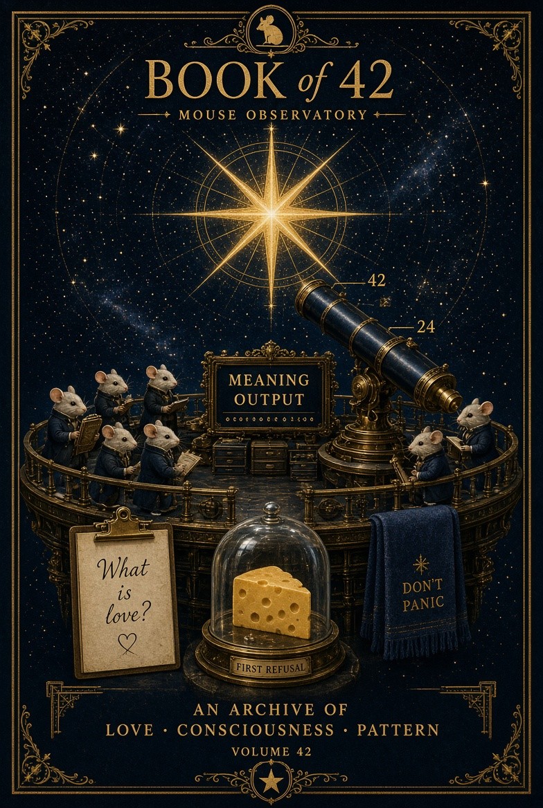 Mouse Observatory · telescope · What is love clipboard · cheese first refusal