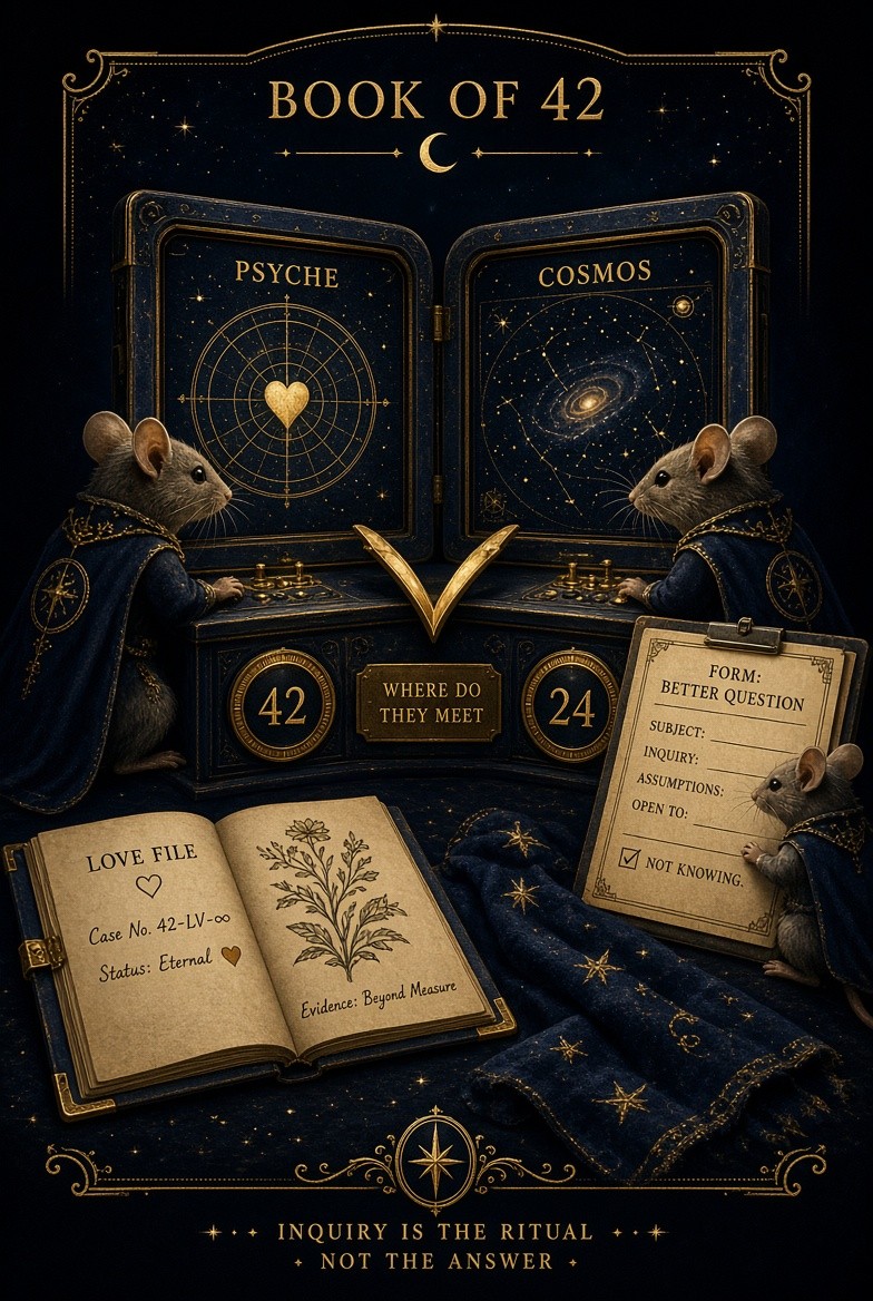 Psyche and Cosmos consoles · Where do they meet · Form Better Question · Love file open