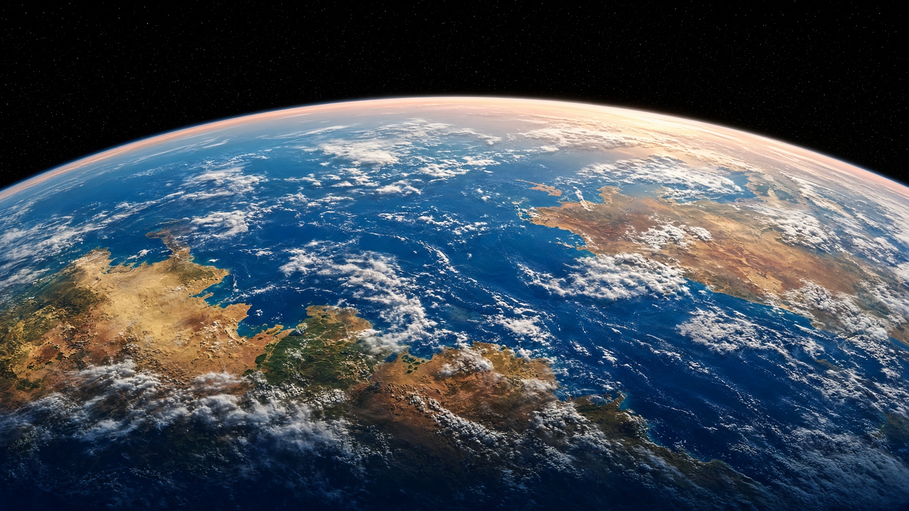 Earth from space.